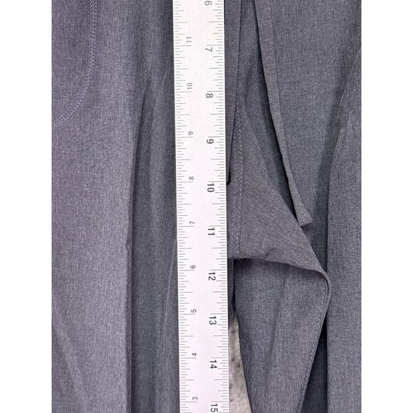 Albion Pants Medium Womens Jetsetters High Rise Zip Ankle Jogger Gray - Picture 4 of 6